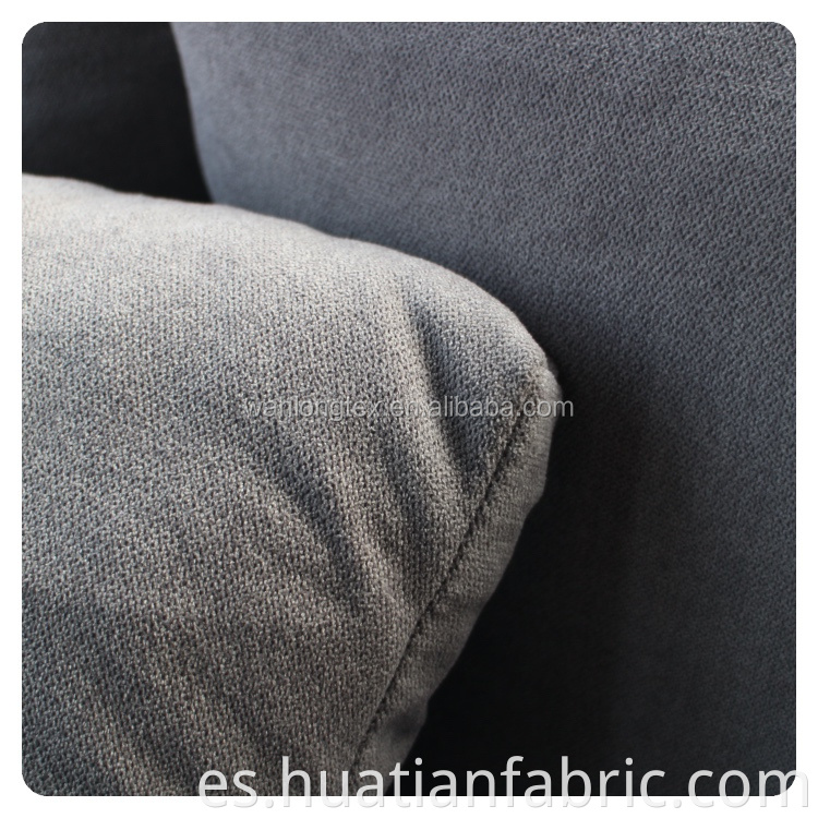 Tejido de pila con tocado suave de estilo americano para sofá